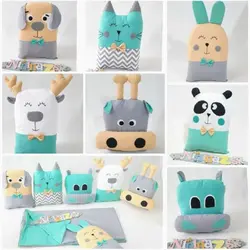 کوسن و گارد طرح دار مناسب تخت نوزاد