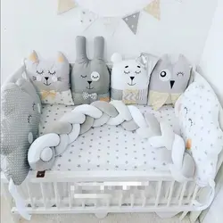 کوسن و گارد طرح دار مناسب تخت نوزاد