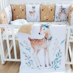 کوسن و گارد طرح دار مناسب تخت نوزاد