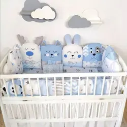 کوسن و گارد طرح دار مناسب تخت نوزاد