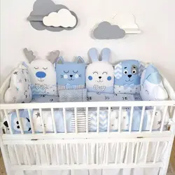 کوسن و گارد طرح دار مناسب تخت نوزاد