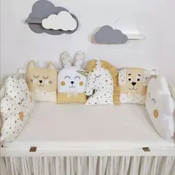 کوسن و گارد طرح دار مناسب تخت نوزاد