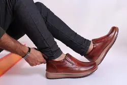 کفش  چرم  مردانه مدل کاتر کشی