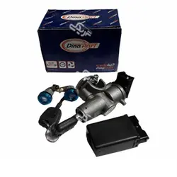 سوییچ استارت  کامل با  یونیت قفل مرکزی تیبا صندوق دار