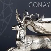 دکوری ظروف پذیرایی طرح گوزن ( پشت کاسه و پشت بشقاب )