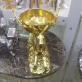 دکوری ظروف پذیرایی طرح گوزن ( پشت کاسه و پشت بشقاب )