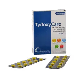 قرص تایدوکسی کر tydoxy care-آنتی بیوتیک چند منظوره پرندگان زینتی