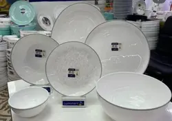 سرویس رویال طوسی ۲۶پارچه ۶نفره برند لومینارک اصل فرانسه