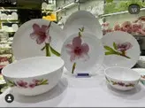 سرویس ۲۶پارچه ۶نفره واتر کالر ارکوپال فرانسه