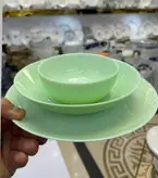 سرویس ۲۶پارچه ۶نفره پارادایس دیوالی سبز مغز پسته ای اصل لومینارک فرانسه