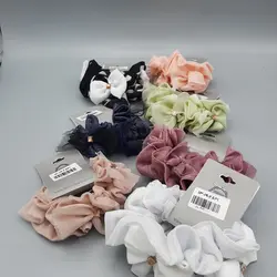 کش روبان دار طرحدار 1004 112783 - توت