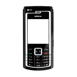 قاب و شاسی گوشی موبایل نوکیا مدل N72 - نیتاتل