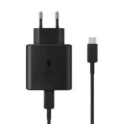 کلگی شارژر اصلی 45 وات سامسونگ مدل EP-T4510 به همراه کابل تبدیل USB-C