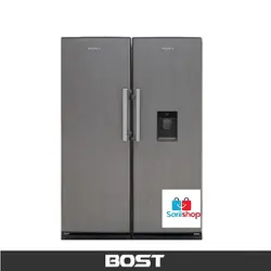 یخچال فریزر دوقلو بست مدل 13-200 رنگ تیتانیوم