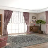 فرشینه هال و پذیرایی کد H120 رویه مخمل درجه یک پشت چرم استپ دار بدون سُر