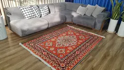 فرشینه هال و پذیرایی کد H159 رویه مخمل درجه یک پشت چرم استپ دار بدون سُر