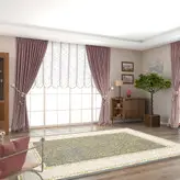فرشینه هال و پذیرایی کد H110 رویه مخمل درجه یک پشت چرم استپ دار بدون سُر