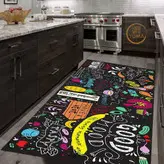فرشینه آشپزخانه کد 016 رویه مخمل درجه یک پشت چرم استپ دار بدون سُر