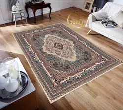 فرشینه هال و پذیرایی کد H133 رویه مخمل درجه یک پشت چرم استپ دار بدون سُر