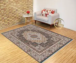 فرشینه هال و پذیرایی کد H140 رویه مخمل درجه یک پشت چرم استپ دار بدون سُر