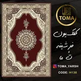 فرشینه هال و پذیرایی کد H138 رویه مخمل درجه یک پشت چرم استپ دار بدون سُر