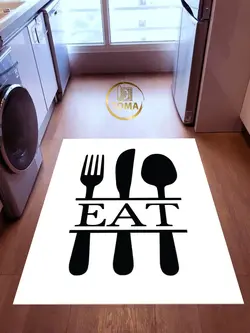 خرید اینترنتی فرشینه آشپزخانه کد 022 رویه مخمل درجه یک پشت چرم استپ دار بدون سُر
