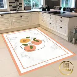 قیمت فرشینه آشپزخانه کد 020 رویه مخمل درجه یک پشت چرم استپ دار بدون سُر