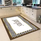 فرشینه آشپزخانه کد 029 رویه مخمل درجه یک پشت چرم استپ دار بدون سُر