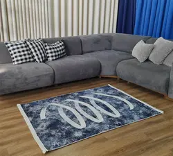 خرید آنلاین فرشینه پذیرایی کد H265 مخمل تُرک ضد سُر قابل شستشو