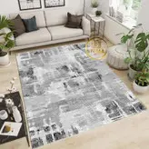 خرید آنلاین فرشینه اتاق پذیرایی کد H271 مخمل تُرک ضد سُر نرم و لطیف