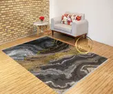 خرید اینترنتی فرشینه اتاق پذیرایی کد H276 مخمل تُرک ضد سُر نرم و لطیف