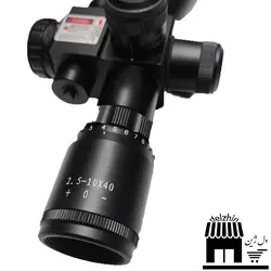 دوربین لیزردار تفنگ 2.5-۱۰x40e