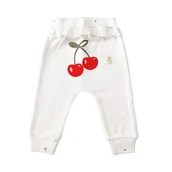شلوار تکه دوزی نوزادی دخترانه طرح گیلاس دانالو Danaloo Cherry