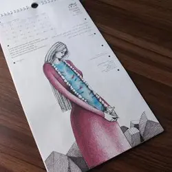 تقویم ۱۴۰۳ دیواری اردشیر رستمی