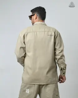 پیراهن کتان ضخیم کرمی دخترانه و پسرانه