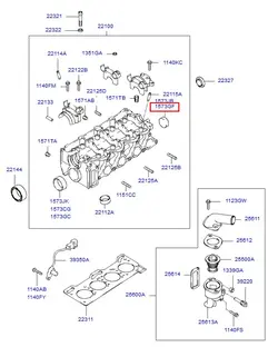 پولک سیلندر آزرا اصلی هیوندای
