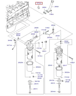 پولک سیلندر آزرا اصلی هیوندای