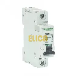 کلید مينياتوری تک فاز 2 آمپر 6kA اشنایدر موتوری AC