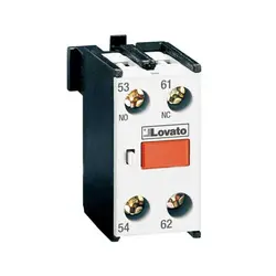 کنتاکت کمکی جلو یک باز+ یک بسته برای کنتاکتور BF لواتو کد BFX1011