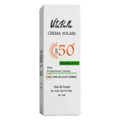 کرم ضد آفتاب spf 50 ویتابلا بی‌رنگ 40 میل | دیجی نفیس
