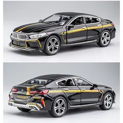 ماکت فلزی  بی ام و ( BMW MANHART M8) با مقیاس1:32 رنگ مشکی