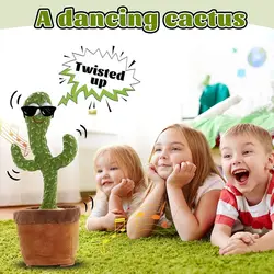 عروسک کاکتوس سخنگو  مدل لباس مکزیکی