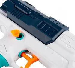 تفنگ بازی دو کاره آب پاش و گلوله اسفنجی مدل MAGIC GUN 2 IN 1