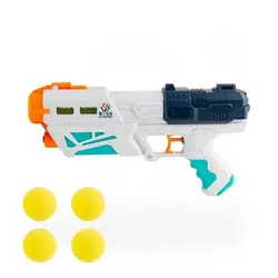 تفنگ بازی دو کاره آب پاش و گلوله اسفنجی مدل MAGIC GUN 2 IN 1
