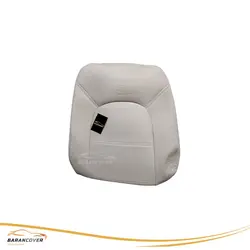 قیمت وخرید روکش صندلی آزرا تمام چرم وسط تنفسی رنگ کرم استخونی _ باران کاور