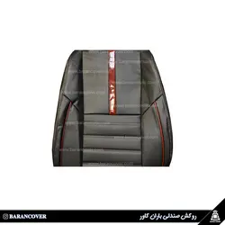 روکش صندلی پژو پارس (پرشیا) چرم نوار طرح چوب | باران کاور