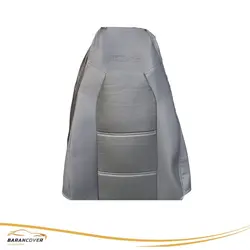 روکش صندلی جنتو چرم رنگ طوسی - باران کاور