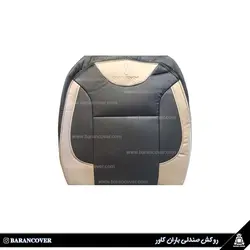 قیمت و خرید روکش صندلی رنو سیمبل SYMBOL چرم رنگ مشکی کرم _ باران کاور