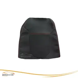 روکش صندلی کیا سراتو(سایپایی)پارچه مشکی دوخت قرمز|باران کاور