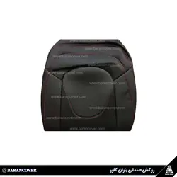 قیمت و خرید روکش صندلی هایما S7 چرم مشکی دوخت قرمز | باران کاور